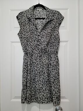 Charlotte Russe Black & White Floral Mini Dress